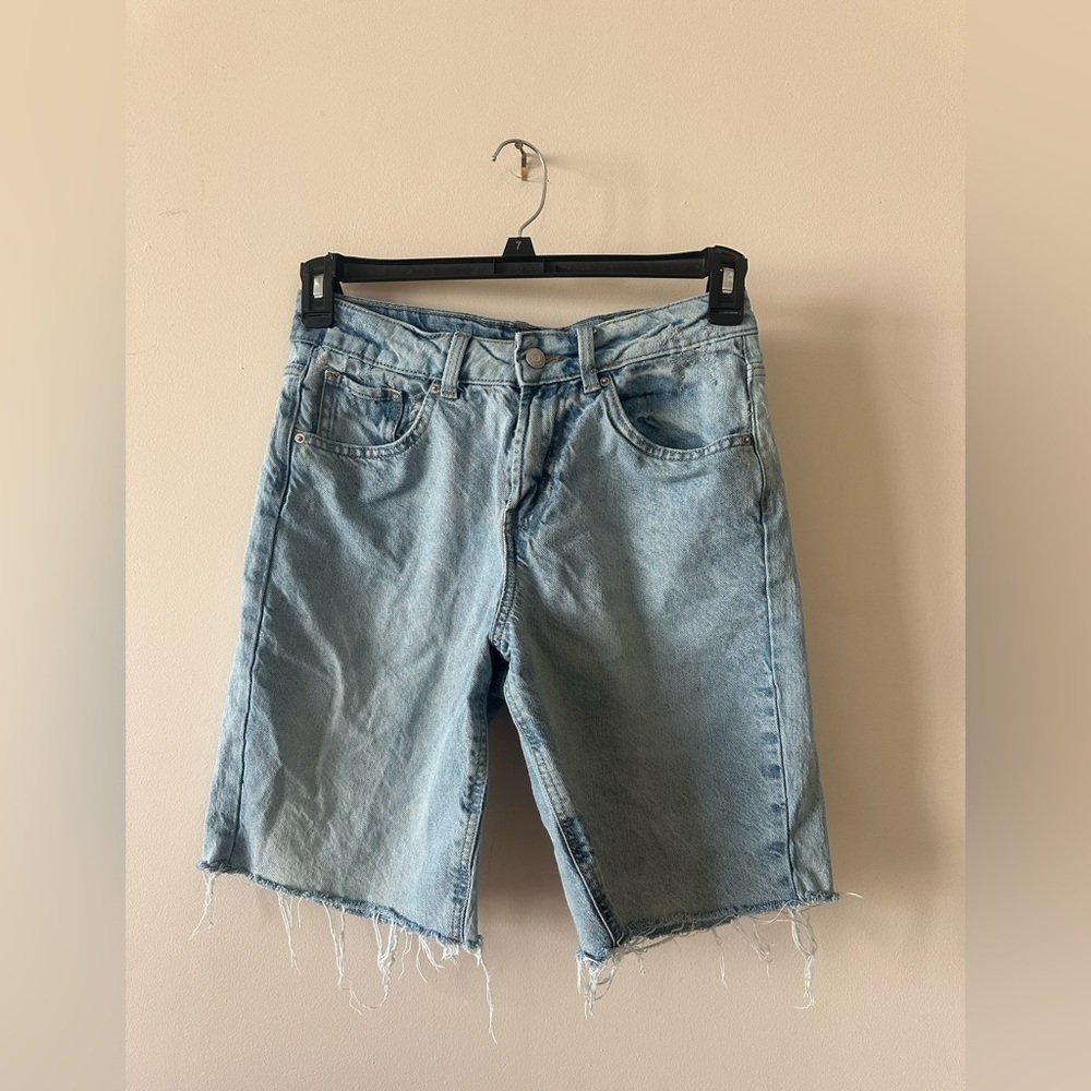Women’s Wild Fable mid rise jorts jeans shorts 4